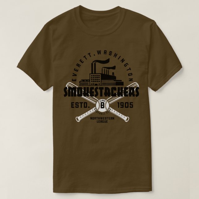Everett Smokestackers T-Shirt (Design Front)