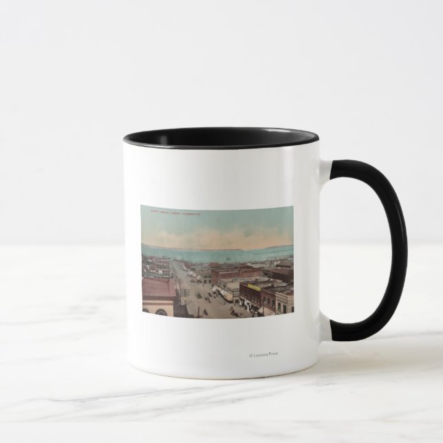 Everett, WAView of Hewitt Ave.Everett, WA Mug (Right)