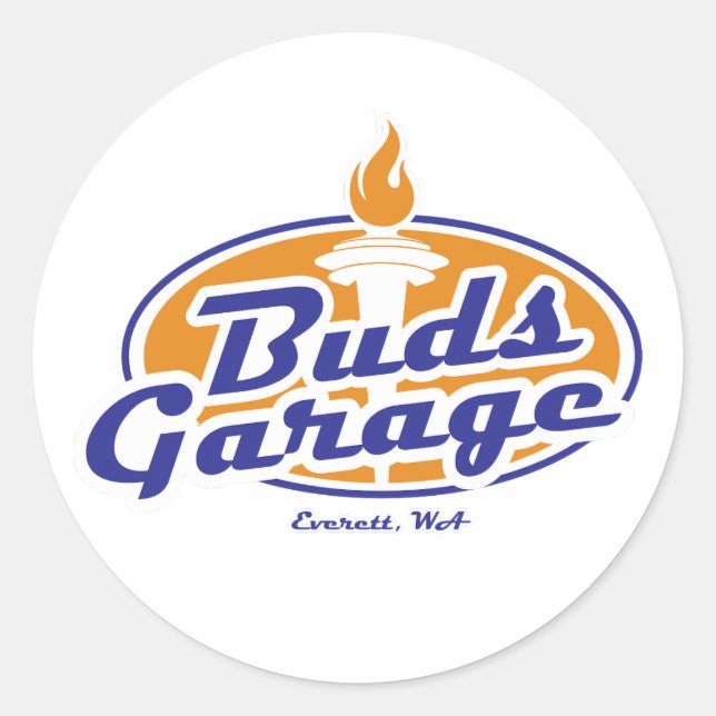 Everett's favorite I-502 retailer! round sticker (Front)