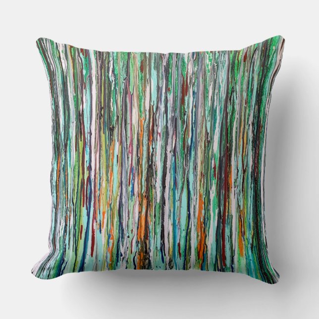 Everglades 20 x 20 Cotton Throw Pillow (Front)