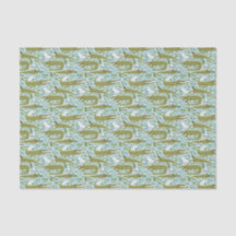 everglades alligators tissue paper