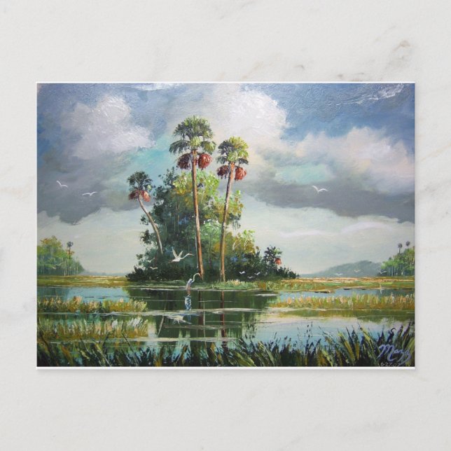 Everglades Art Postcard (Front)