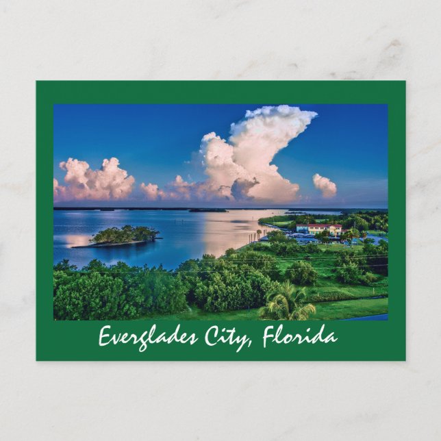 Everglades City, Florida, U.S.A. Postcard (Front)