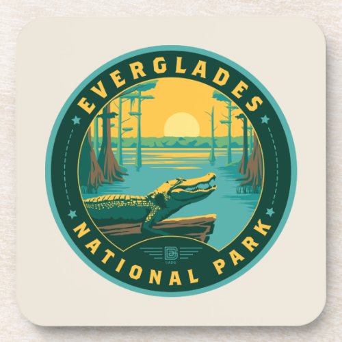 Everglades National Park Beverage Coaster