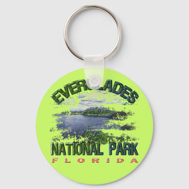 Everglades National Park, Florida Keychain (Front)