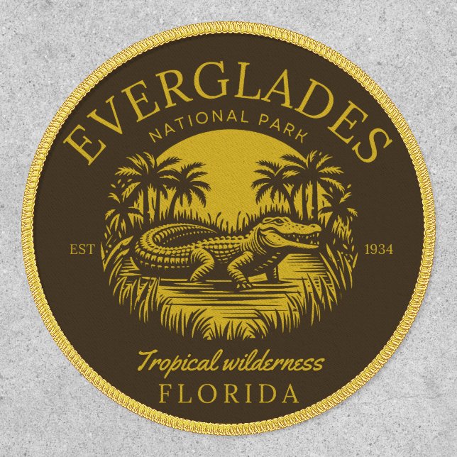 Everglades National Park Florida  Patch (Front)
