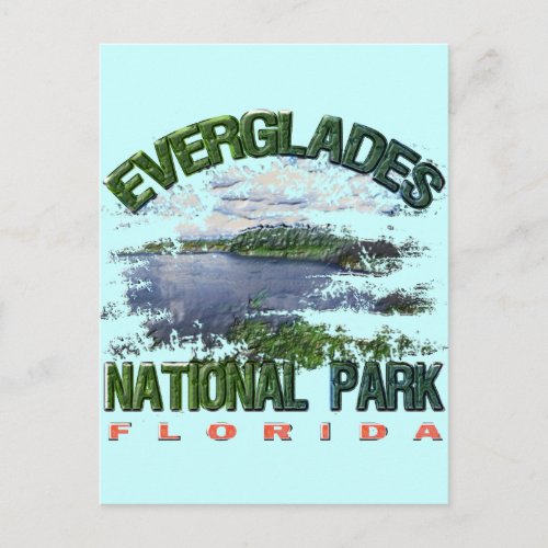 Everglades National Park Florida Postcard