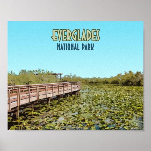 Everglades National Park Florida Poster