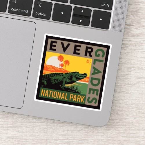 Everglades National Park  Florida Sticker