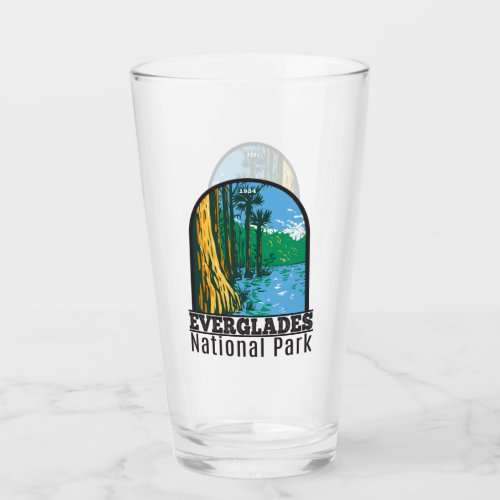 Everglades National Park Florida Vintage Glass