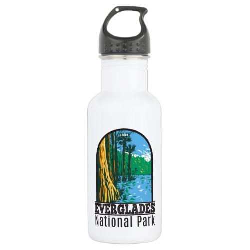 Everglades National Park Florida Vintage Stainless Steel Water Bottle