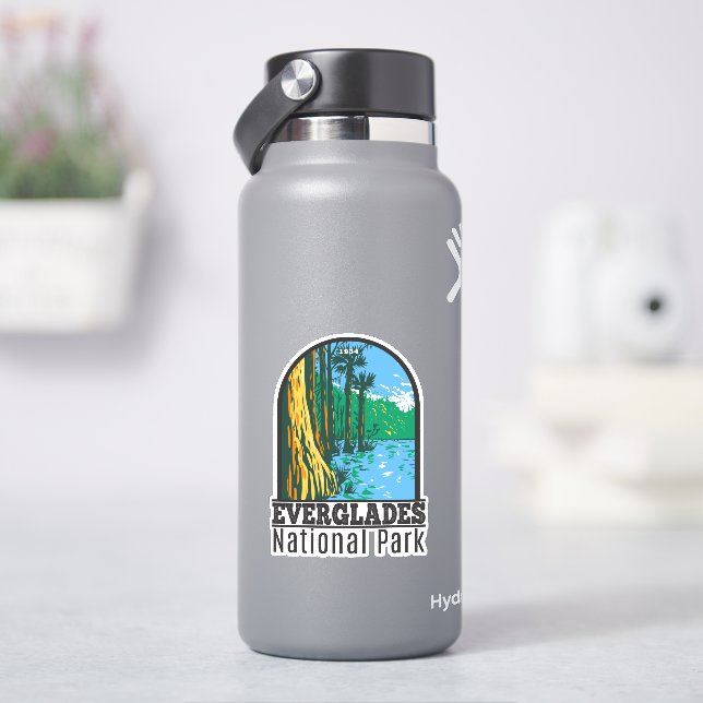 Everglades National Park Florida Vintage Sticker (HydroFlask)