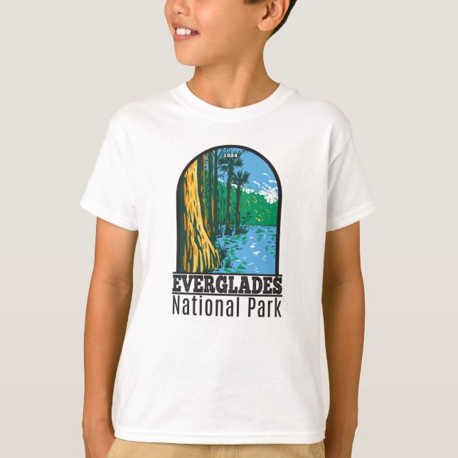 Everglades National Park Florida Vintage T-Shirt (Front)
