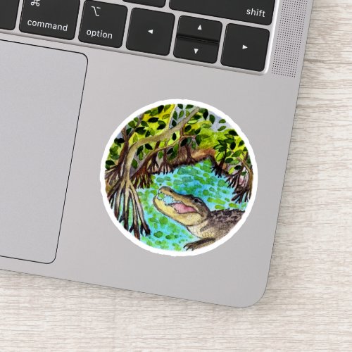 Everglades National Park Florida Watercolor Sticker