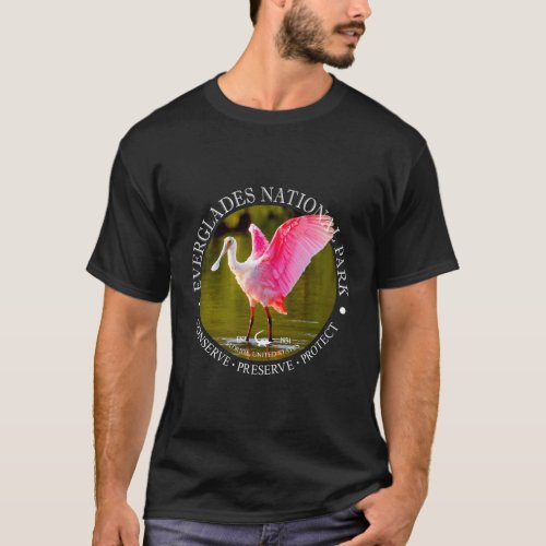 Everglades National Park For Spoonbill T_Shirt