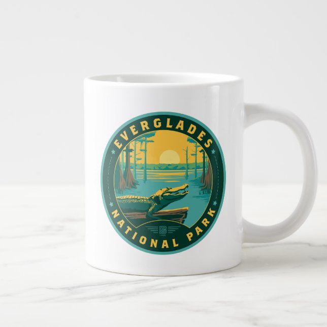 Everglades National Park Giant Coffee Mug (Right)