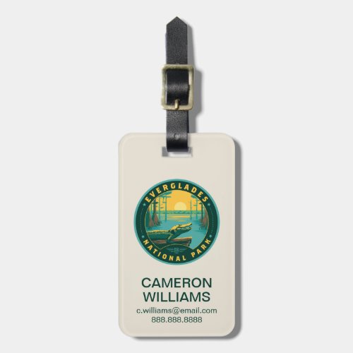 Everglades National Park Luggage Tag