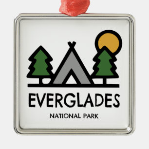 Everglades National Park Metal Ornament