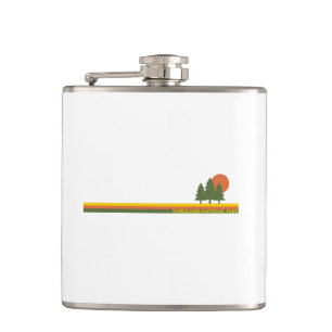 Everglades National Park Pine Trees Sun Flask