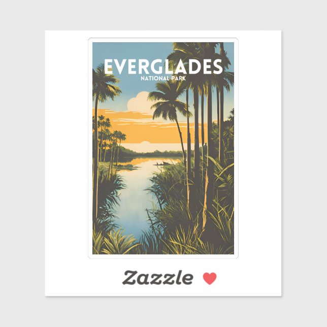 Everglades National Park Sticker (Sheet)