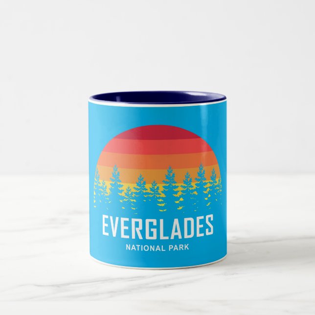 Everglades National Park Two-Tone Coffee Mug (Center)