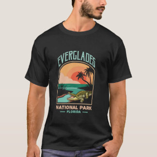 Everglades National Park US Crocodile Florida Alli T-Shirt