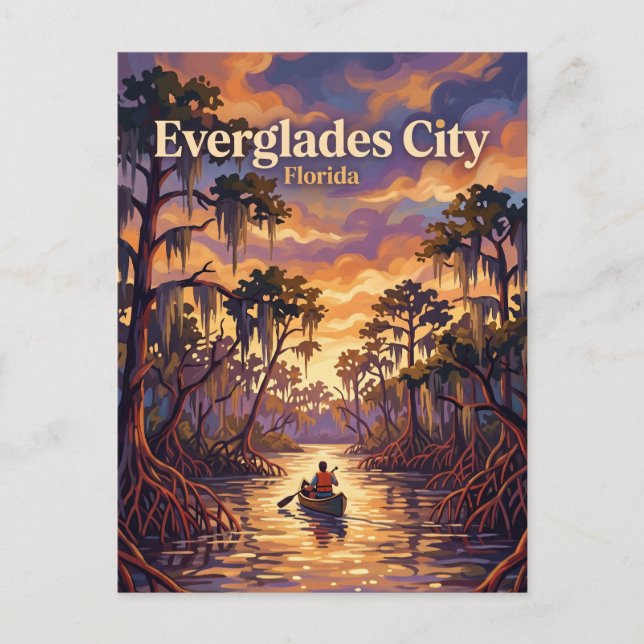 Everglades National Park USA Postcard (Front)