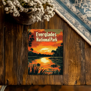 Everglades National Park Vintage Postcard