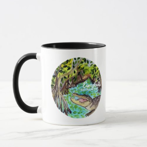 Everglades National Park Watercolor Art Mug