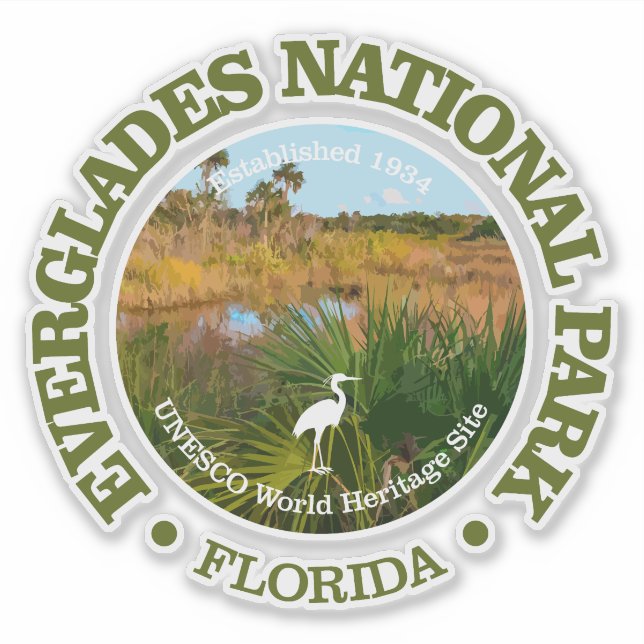 Everglades NP2 Sticker (Front)
