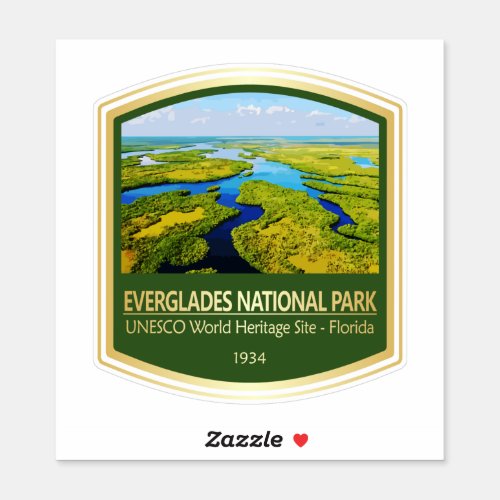 Everglades NP PF1 Sticker
