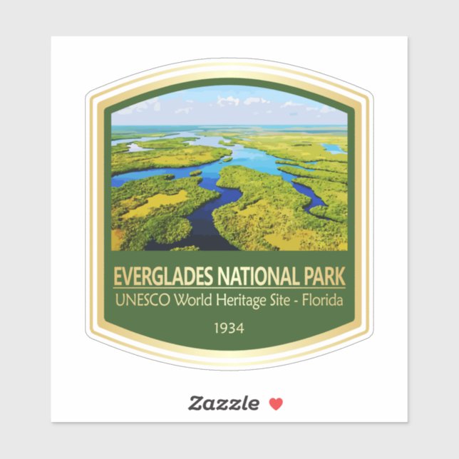Everglades NP (PF1) Sticker (Sheet)