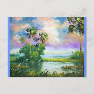 Everglades Wind Postcard