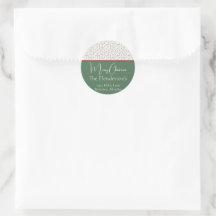 Evergreeen Color Block Pattern Holiday