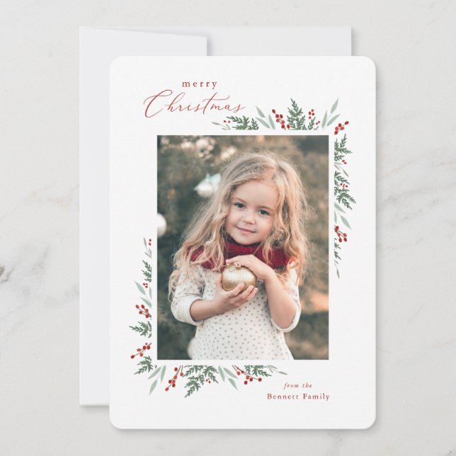 Evergreen and Berries (Front)