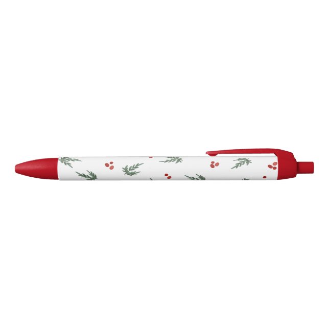 Evergreen and Berries Christmas Pen (Top)