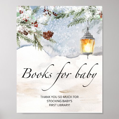 Evergreen baby shower books for baby  poster
