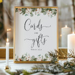 Evergreen baby shower cards and gifts poster<br><div class="desc">Evergreen baby shower cards and gifts Poster
Matching items available.</div>