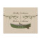 Evergreen Branches + Canoe Rustic Save The Date