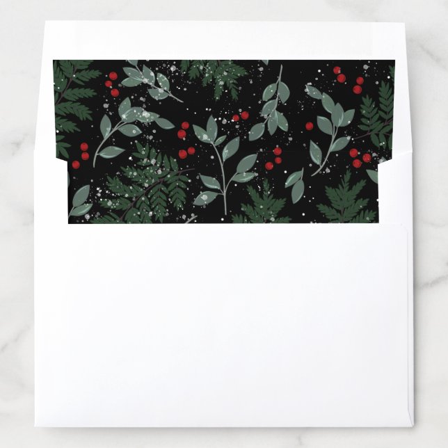 Evergreen Cheer Envelope Liner (In Envelope)