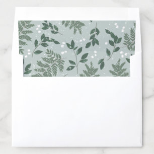 Evergreen Cheer Envelope Liner