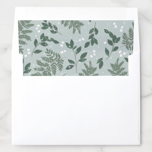 Evergreen Cheer Envelope Liner (In Envelope)