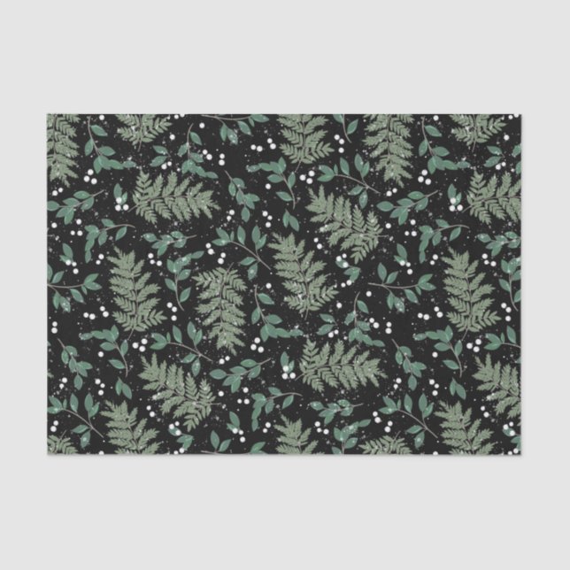 Evergreen Cheer Tissue Paper (Front)