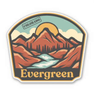 Evergreen, Colorado Sticker