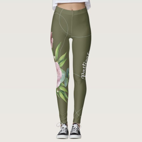 Evergreen Elegance Leggings