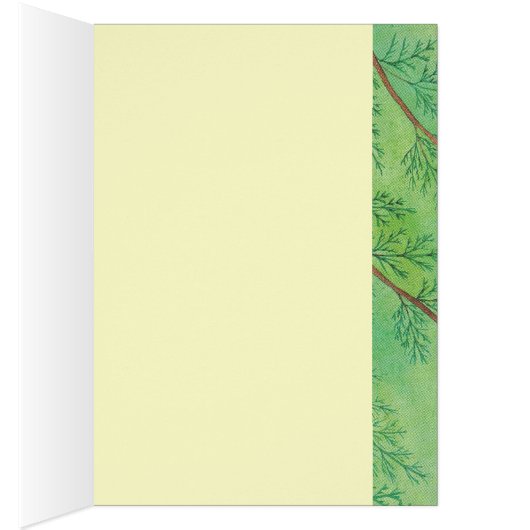 Evergreen & Flowers (Inside (Right))