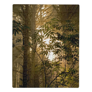 Evergreen Forest Oregon Coast Jigsaw Puzzle