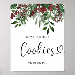 Evergreen HOW many COOKIES Poster