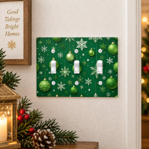 Evergreen Noel Light Switch Cover