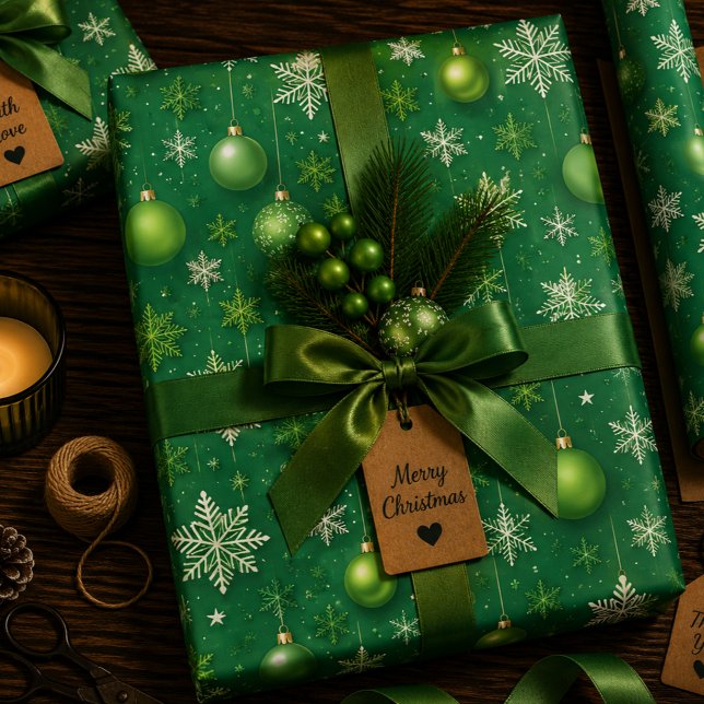 Evergreen Noel Wrapping Paper Sheets (Creator Uploaded)